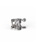 H-LIGATURE & CAP FOR Bb CLARINET Silver-Plated, зображення 2