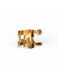 H-LIGATURE & CAP FOR TENOR SAXOPHONE Gold-Plated, зображення 2