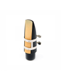 RICO LIGATURE FOR TENOR SAX, HARD RUBBER-STYLE Nickel-Plated, зображення 3