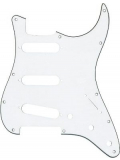 FG2108W 3-PLY PICKGUARD FOR STRATOCASTER (WHITE), зображення 1