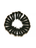 FH1000BK PICKGUARD / BACKPLATE SCREWS - SET OF 24 (BLACK), зображення 1