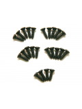 GH1000BK PICKGUARD / BACKPLATE SCREWS - SET OF 24 (BLACK), зображення 1