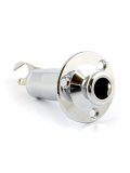 LJ35 SCREW MOUNT STEREO ENDPIN JACK (CHROME), зображення 1