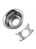 HJ009 CR RECESSED JACK PLATE (CHROME), зображення 1