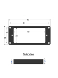 PR-006 BK PICKUP MOUNTING RING (BLACK), зображення 3