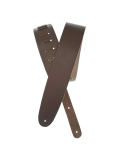 25BL01 BASIC LEATHER GUITAR STRAP (BROWN), зображення 1