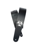 25LBIO ICON LEATHER GUITAR STRAP, BIOHAZARD, зображення 1 | JAM 25LBIO ICON LEATHER GUITAR STRAP, BIOHAZARD, зображення 1
