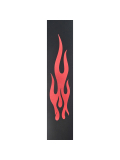 PW25L-FLME Icon Collection Guitar Strap, Red Flame, зображення 2 | JAM PW25L-FLME Icon Collection Guitar Strap, Red Flame, зображення 2