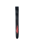 PW25L-FLME Icon Collection Guitar Strap, Red Flame, зображення 3 | JAM PW25L-FLME Icon Collection Guitar Strap, Red Flame, зображення 3
