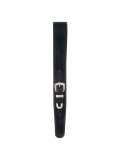 PW25LBB00 Belt Buckle Leather Guitar Strap, Black, зображення 3