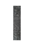 25LE00 DELUXE LEATHER GUITAR STRAP (EMBOSSED, BLACK), зображення 2