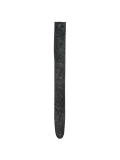 25LE00 DELUXE LEATHER GUITAR STRAP (EMBOSSED, BLACK), зображення 3