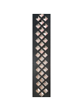 PW25LGS01 Metal Collection Leather Guitar Strap, Diamond Stud, зображення 2 | JAM PW25LGS01 Metal Collection Leather Guitar Strap, Diamond Stud, зображення 2
