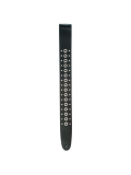 PW25LGS02 Metal Metal Collection Leather Guitar Strap, Grommet 1, зображення 3 | JAM PW25LGS02 Metal Metal Collection Leather Guitar Strap, Grommet 1, зображення 3