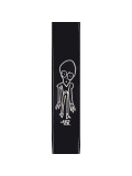 PW25LS-JS2 Joe Satriani Leather Guitar Strap, Grey Man, зображення 2 | JAM PW25LS-JS2 Joe Satriani Leather Guitar Strap, Grey Man, зображення 2