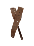 PW25PRF02 Vented Leather Guitar Strap, Brown Diamonds, зображення 1 | JAM PW25PRF02 Vented Leather Guitar Strap, Brown Diamonds, зображення 1