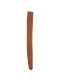 PW25PRF04 Vented Leather Guitar Strap, Camel Suede Rosette, зображення 3