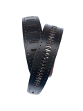 PW25PRF06 Vented Leather Guitar Strap, Black Studs, зображення 1 | JAM PW25PRF06 Vented Leather Guitar Strap, Black Studs, зображення 1