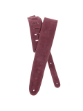 25SS03-DX Suede Guitar Strap (Burgundy), зображення 1