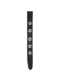 DELUXE LEATHER GUITAR STRAP (CONCHOS, BLACK), зображення 3