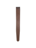 PW25WSTE01 Western Eagle Embossed Leather Guitar Strap, Brown, зображення 3