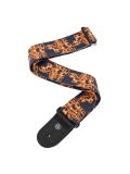 PW50LT01 Lethal Threat Guitar Strap, Flaming Skulls, зображення 1 | JAM PW50LT01 Lethal Threat Guitar Strap, Flaming Skulls, зображення 1