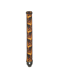 PW50PLA01 Planet Lock Guitar Strap, Flames, зображення 2 | JAM PW50PLA01 Planet Lock Guitar Strap, Flames, зображення 2