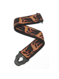 PW50PLA01 Planet Lock Guitar Strap, Flames, зображення 1 | JAM PW50PLA01 Planet Lock Guitar Strap, Flames, зображення 1
