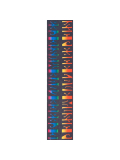 PW50W02 Woodstock Guitar Strap, Peace, Love, and Music, зображення 2