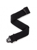 50BAL01 AUTO LOCK GUITAR STRAP (BLACK PADDED STRIPES), зображення 1