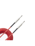 PW-CDG-30RD Coiled Instrument Cable - Red (9m), зображення 2