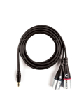 PW-MPXLR-06 Custom Series 1/8" to Dual XLR Audio Cable (1.8m), зображення 2