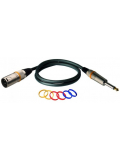 RCL30381 D6 M - Microphone Cable - XLR (m) / TS Jack (1m), зображення 2
