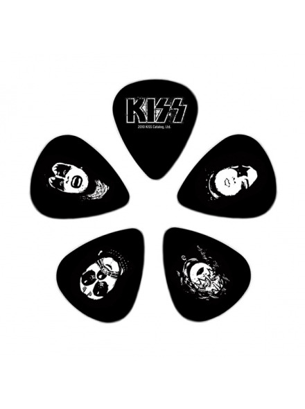 PW1CBK2-10K1 KISS GUITAR PICKS LIGHT, зображення 2