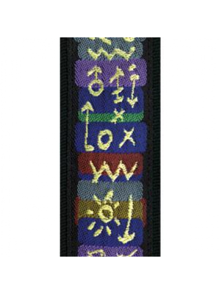 PW50PM02 Pat Metheny Guitar Strap, Watercolors, зображення 2