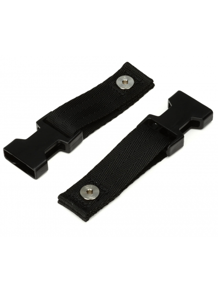Extra Fasteners for ClipLock Guitar Straps (Black), зображення 1
