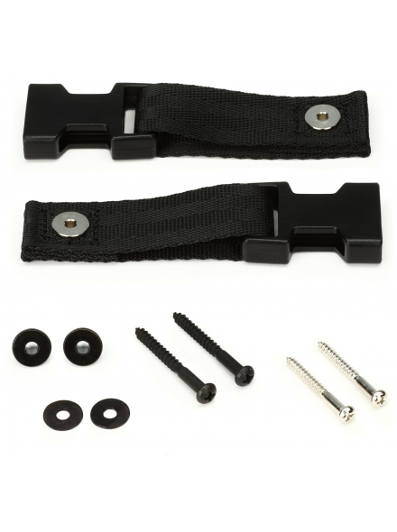 Extra Fasteners for ClipLock Guitar Straps (Black), зображення 2