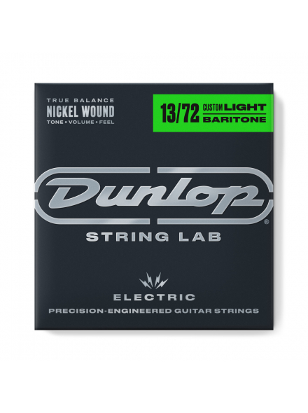 DEN1372 NICKEL WOUND ELECTRIC BARITONE GUITAR STRINGS (13-72), зображення 1