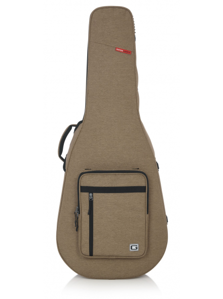 GTR-DREAD12-TAN Tan Transit Lightweight Dreadnought Guitar Case, зображення 1