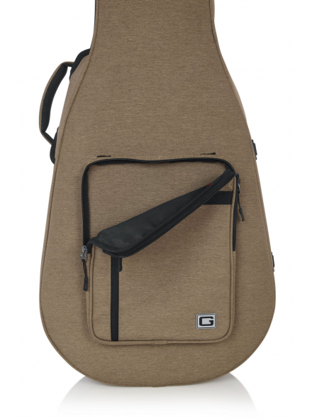 GTR-DREAD12-TAN Tan Transit Lightweight Dreadnought Guitar Case, зображення 7