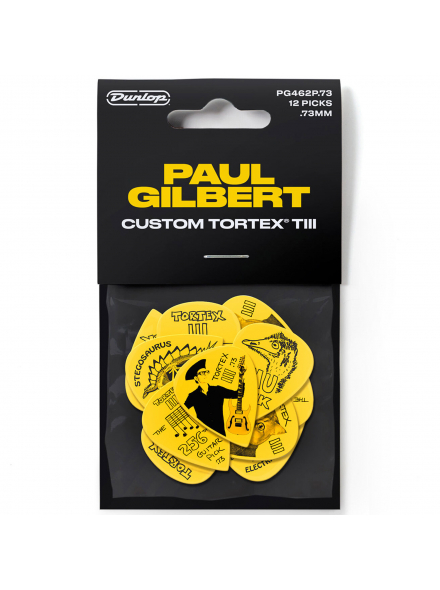 PAUL GILBERT CUSTOM TORTEX TIII PICK .73MM, зображення 1