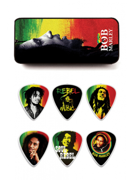 BOB PT02H BOB MARLEY RASTA SERIES PICK TIN HEAVY, зображення 1