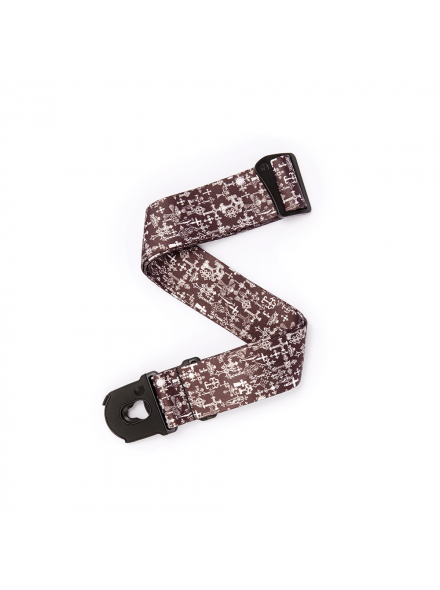 50ALP02 ALCHEMY PLANET LOCK GUITAR STRAP - Gothic Cross, зображення 1