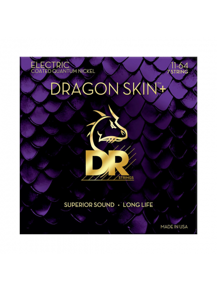 DRAGON SKIN+ Electric - Heavy 7-String (11-64), зображення 1