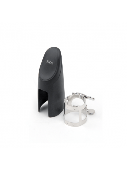 LIGATURE & CAP FOR Bb CLARINET Nickel-Plated, зображення 1