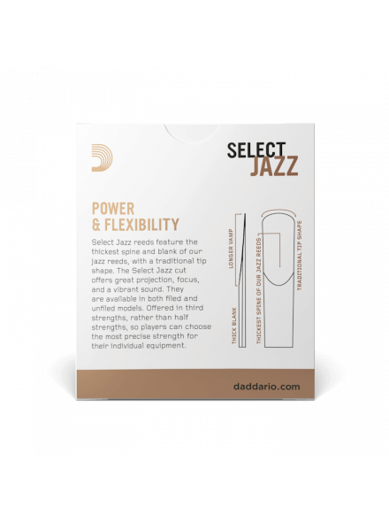 Select Jazz - Alto Sax Unfiled 3H - 10 Pack, зображення 2