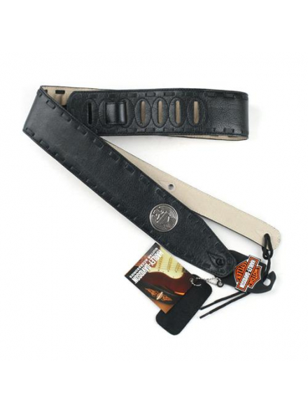HD-S005 HARLEY-DAVIDSON 2.5" BLACK LEATHER, зображення 1