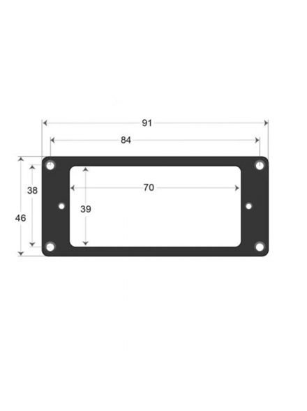 PR-005 WH PICKUP MOUNTING RING (WHITE), зображення 3