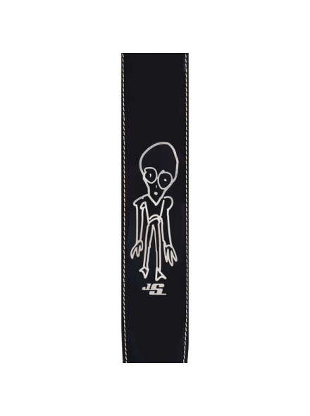 PW25LS-JS2 Joe Satriani Leather Guitar Strap, Grey Man, зображення 2