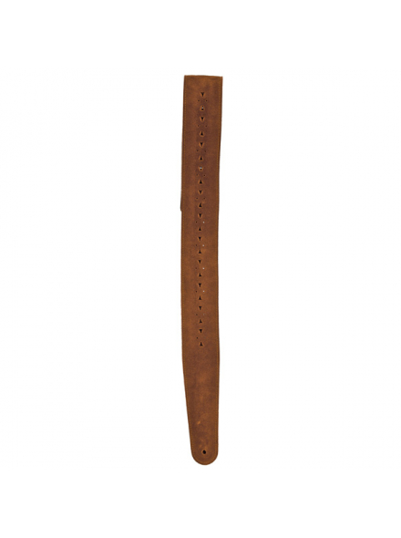 PW25PRF05 Vented Leather Guitar Strap, Honey Suede Apache, зображення 3